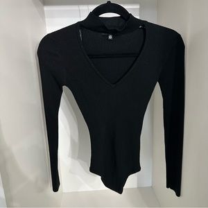 Boohoo Black Bodysuit